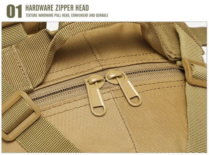 40L Tactical Reflective Backpack – Military Molle Outdoor Rucksack | Hiking, Camping, Hunting & Travel Bag