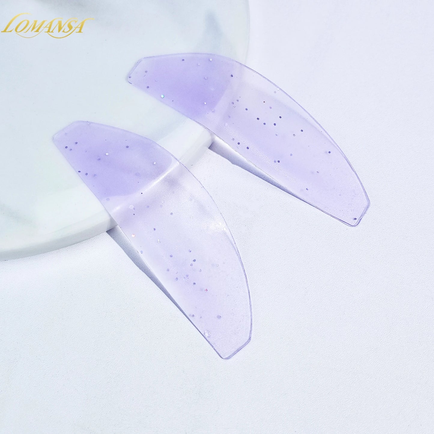 Lomansa 1 Pair Silicone Lash Softening Pads – Eyelash Perm Rods & Shields for Lash Lifting, Professional Eyelash Accessories