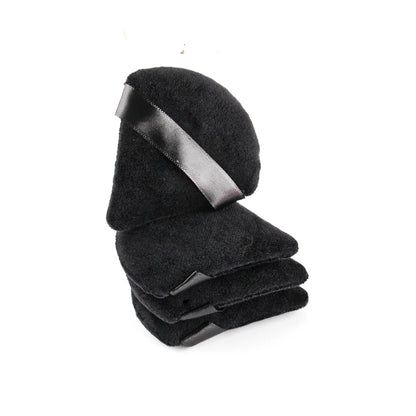 SHIDISHANGPIN Triangle Velvet Powder Puff – Reusable Face Cosmetic Sponge, Mini Cotton Makeup Puff for Foundation, Eyeshadow, and Beauty Tools (1/2/3/6pcs)