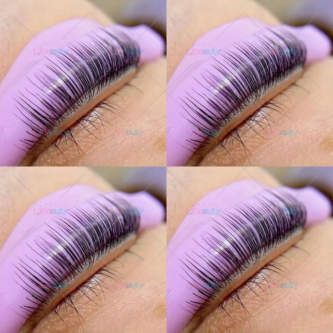 Libeauty 7 Paris Reusable Lash Lift Shield Pads – Silicone Eyelash Curler & Curling Iron Accessories, Makeup Tool