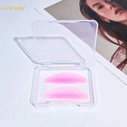 Lomansa 1 Pair Silicone Lash Softening Pads – Eyelash Perm Rods & Shields for Lash Lifting, Professional Eyelash Accessories