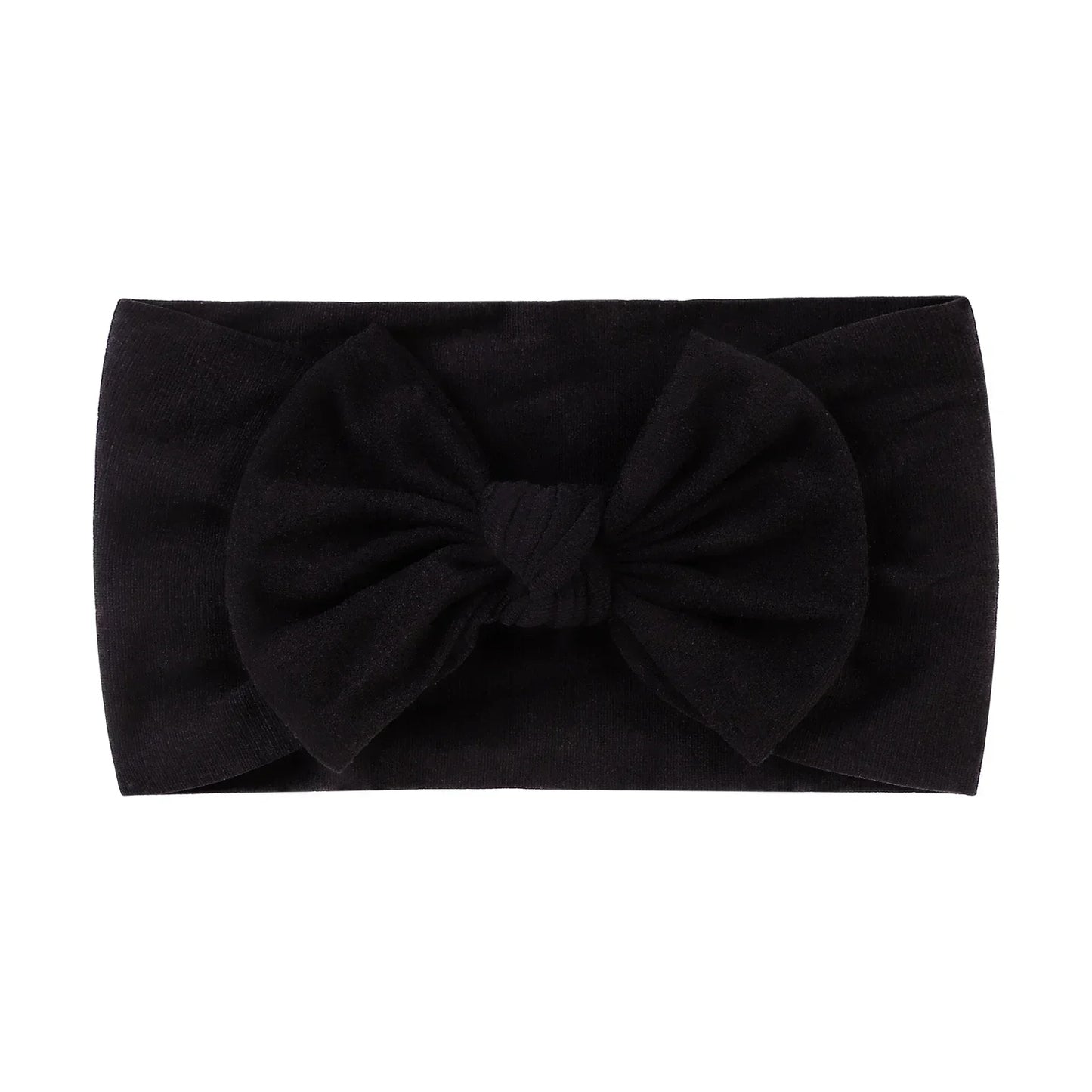 1Pc Baby Nylon Headscarf – Handmade Flower Headband for Newborn Girls, Toddler Elastic Hair Turban